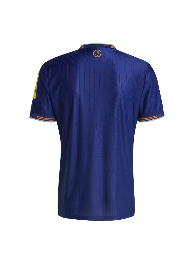 adidas Nufc 3 Jsy Au Blue Football Jerseys For Men XS