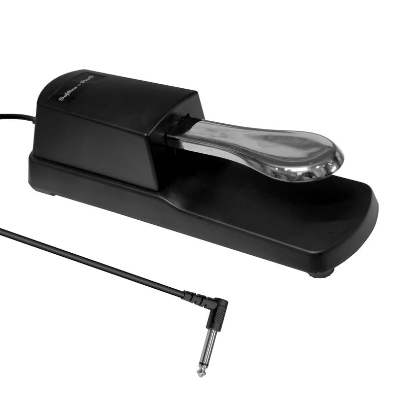 Softline Pro Sustain Pedal for Keyboard, Digital Piano Electronic Keyboard Padel, MIDI Synthesizer, Sturdy Durable, with Polarity Switch (Design-1) (SP 39) - Image 1