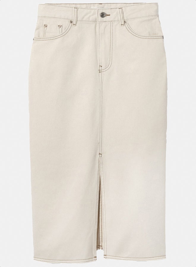 promod Midi canvas skirt - Image 2