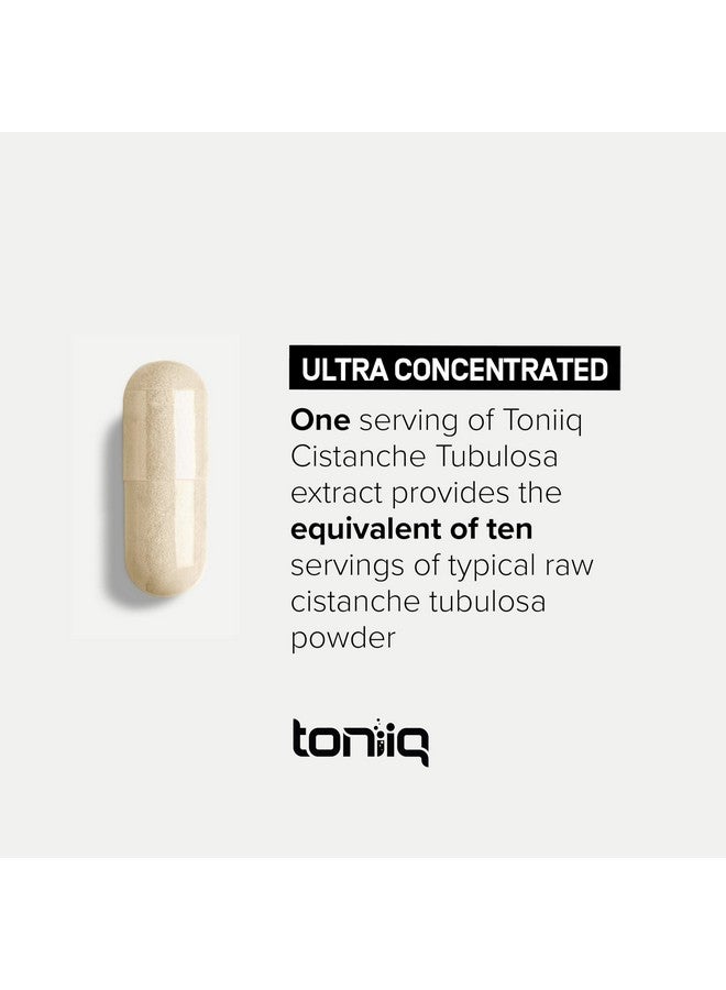 Toniiq مستخلص سيستانش توبولوسا - مستخلص عالي الفعالية 10:1 مع 50% إيشينكوسيد و 10% فيرباسكوسيد - مركز للغاية - مختبر خارجي مختبر - 60 كبسولة - Image 5