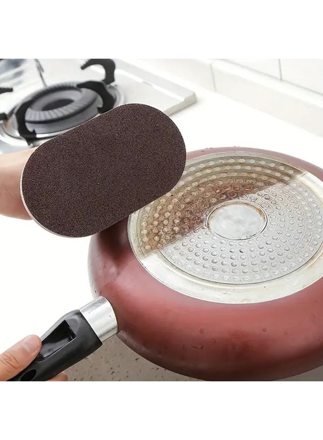 Cleaning Stain Brush 4 Pack With Handle Scourer Eraser for Pots Pans - Image 5