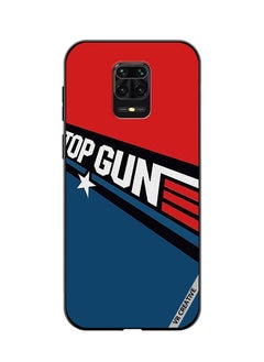 Protective Case Cover For Xiaomi Redmi Note 9S/9 Pro Top Gun Theme Design Multicolour