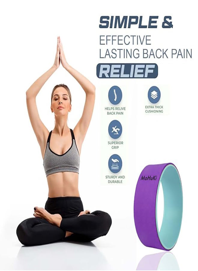 Mohuki Yoga Wheel - Dual Color  - Image 3