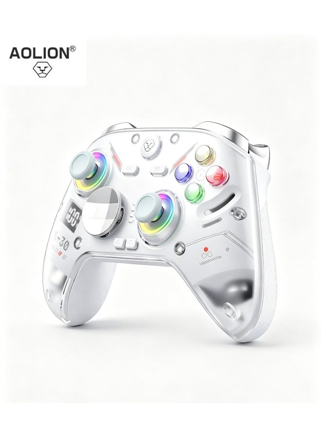 AOLION K30 TMR Hall Effect Game Controller – Esports Grade Anti-Drift Joystick, Dual-Trigger 256-Level Linear Feedback, Dual-Height Swappable Thumbsticks for PC, Switch, Mobile & Console - Image 1