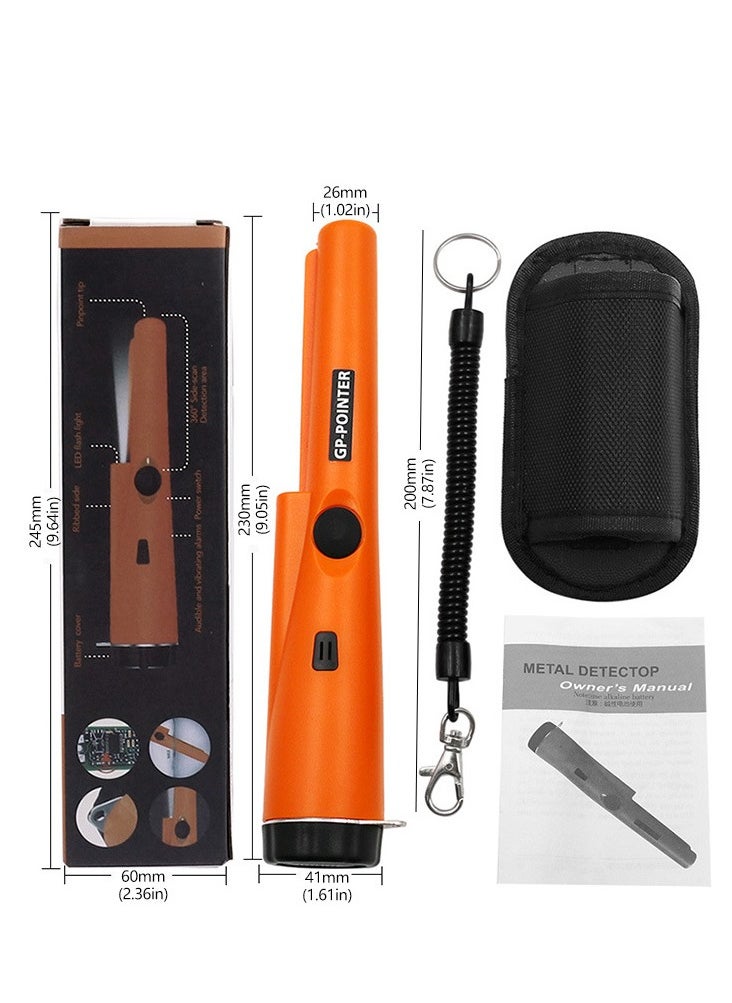 Waterproof Handheld Pin Pointer Treasure Hunting Tool