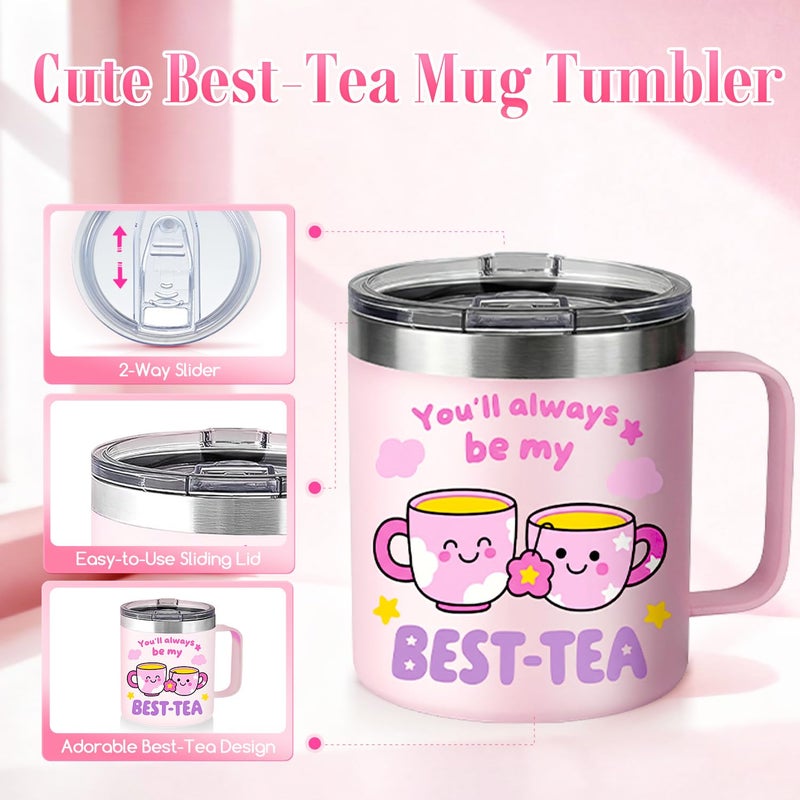 Happy Pop HAPPYPOP Best Friend Gift Set for Women - Soul Sister Bestie Friendship BFF BSF Gifts for Her, Birthday, Christmas, Mothers Day, Galentine - Image 2
