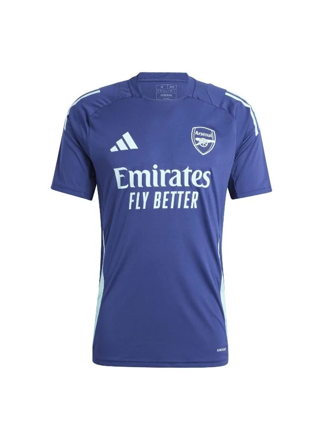 اديداس قميص كرة قدم رجالي أزرق مقاس