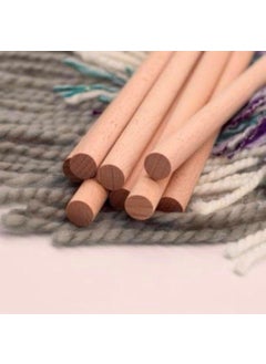 bloomax BLOOMAX Dowel Rods Wood Sticks Wooden Dowel Rods 10mm 24inch Wood Dowels for Crafting Hardwood Dowel Rod Assortment Wooden Rod Sticks Doweling Rods 10mm24 inch UnFinished 15 Pcs 