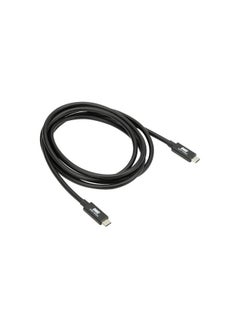 79-Inch Thunderbolt 4 and USB-C Cable with 40 GBPS Data Transfer, 100W Power Charging and 8K Video Capability (Black)