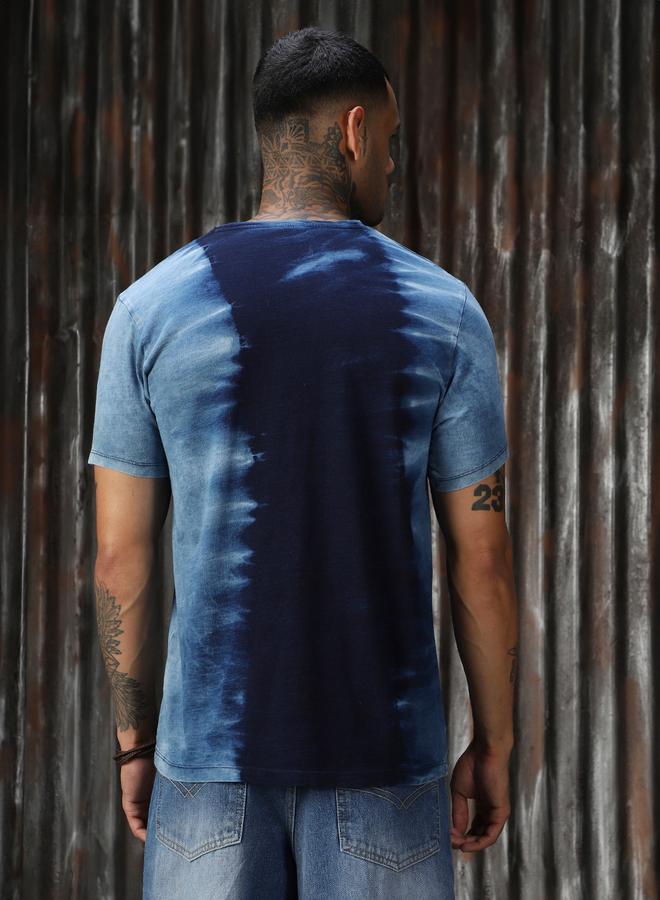 هاي ستار تيشيرت رجالي كحلي بقصة عادية - كلاسيكي ومريح - Image 3