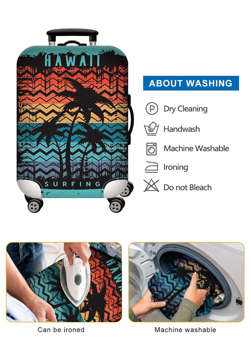 URbazaar Elastic Travel Luggage Cover Travel Suitcase Protective Cover for Trunk Case Apply to 18-30 inch luggage Suitcase Cover  - Image 2