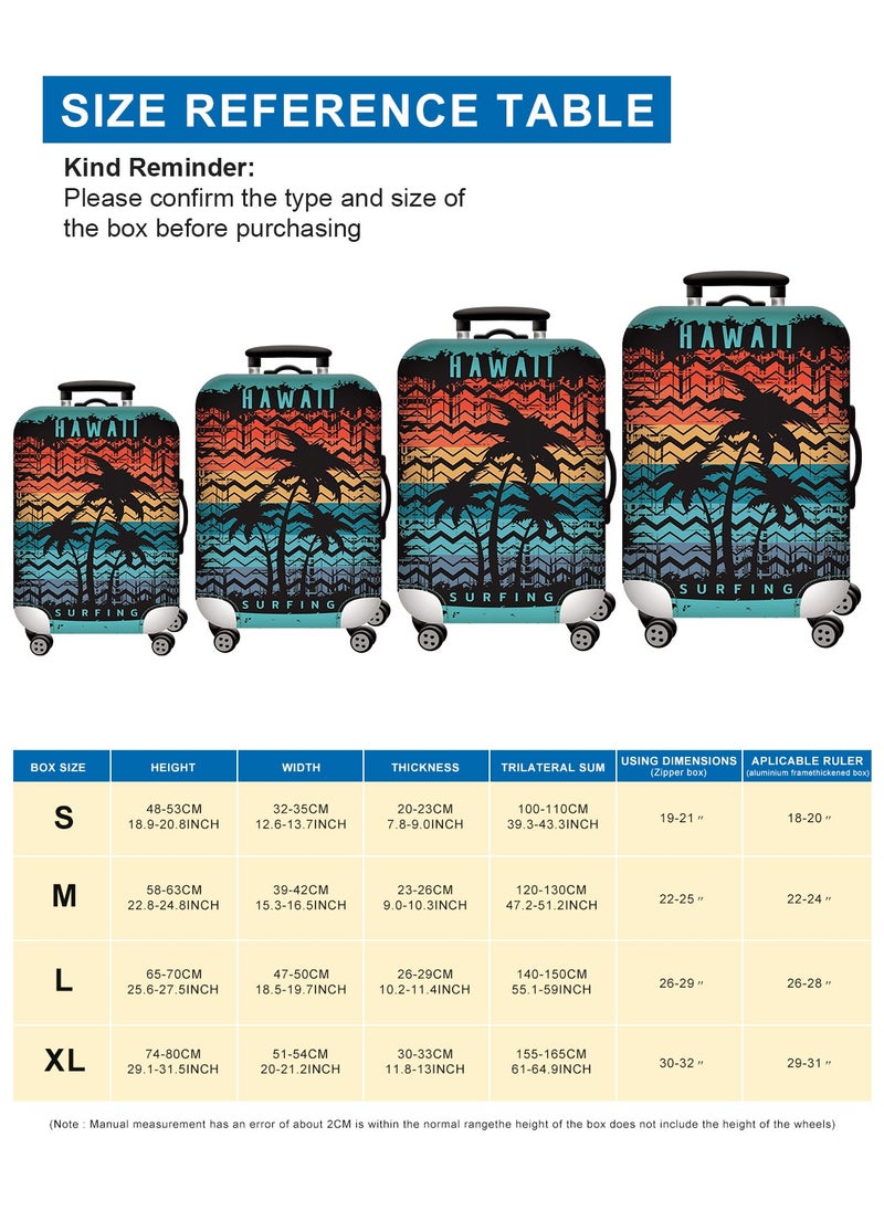 URbazaar Elastic Travel Luggage Cover Travel Suitcase Protective Cover for Trunk Case Apply to 18-30 inch luggage Suitcase Cover  - Image 3