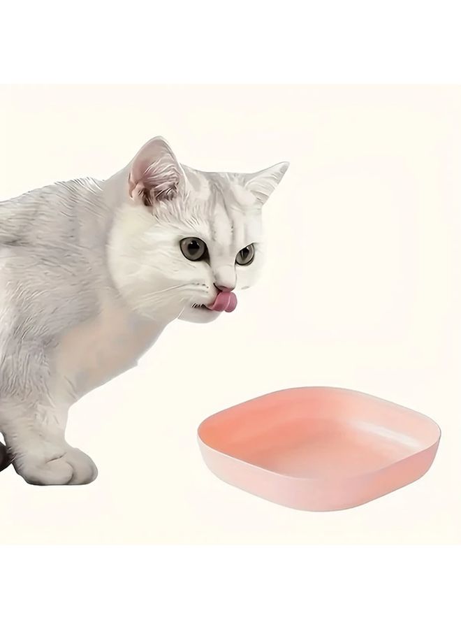 10 Piece Colorful Non Slip Cat Bowl Set With Storage Base For Small Cats - Image 4