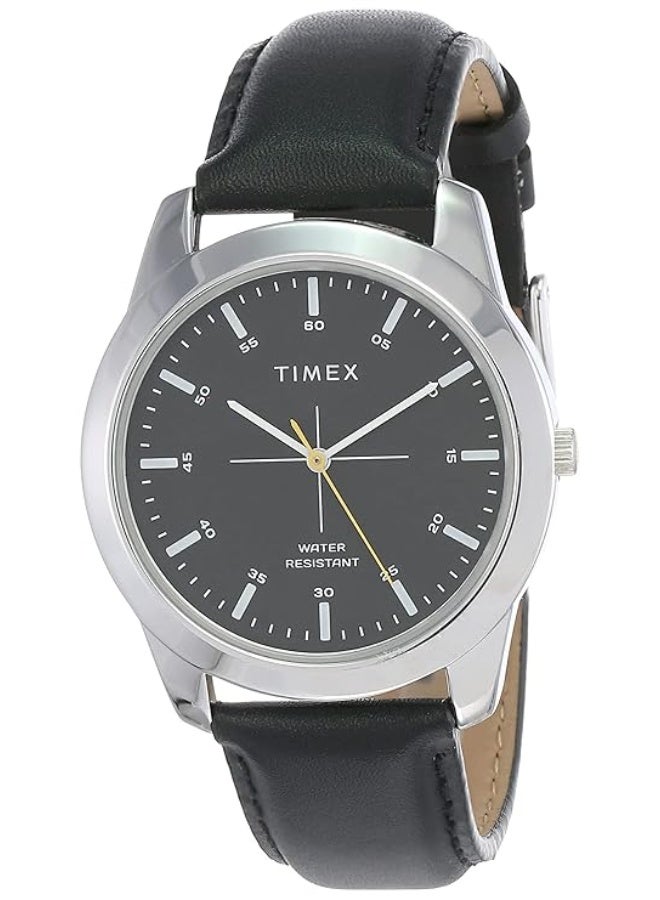 TIMEX Classics Analog Watch for Men with Round Dial & Water Resistant Man's Wrist Watches - Image 1