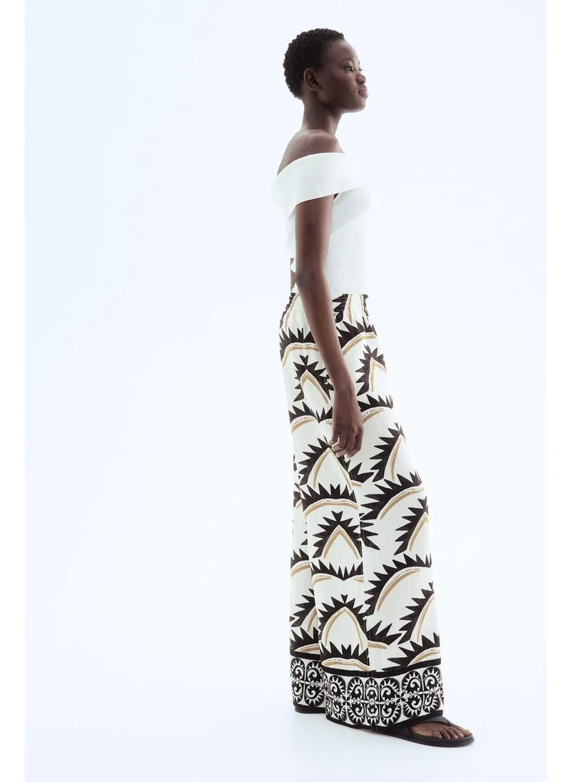 H&M Wide pull-on trousers