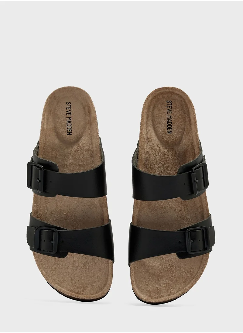 STEVE MADDEN Multi Strap Flat Sandals