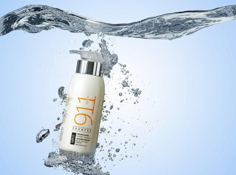 Biotop Professional 911 Shampoo Quinoa 250ml|Unisex |It Hydrates & Restore Hair’s Shine| With Quinoa & Vitamin E for Colored, Dry, Very Damaged & Burnt/Over processed hair|Paraben, SLS & Sulfate free - Image 4
