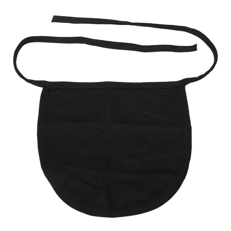 Tracheostomy Cover Breathable Cotton Neck Stoma Guard Cover Black Dust Proof Neck Cover - Image 1