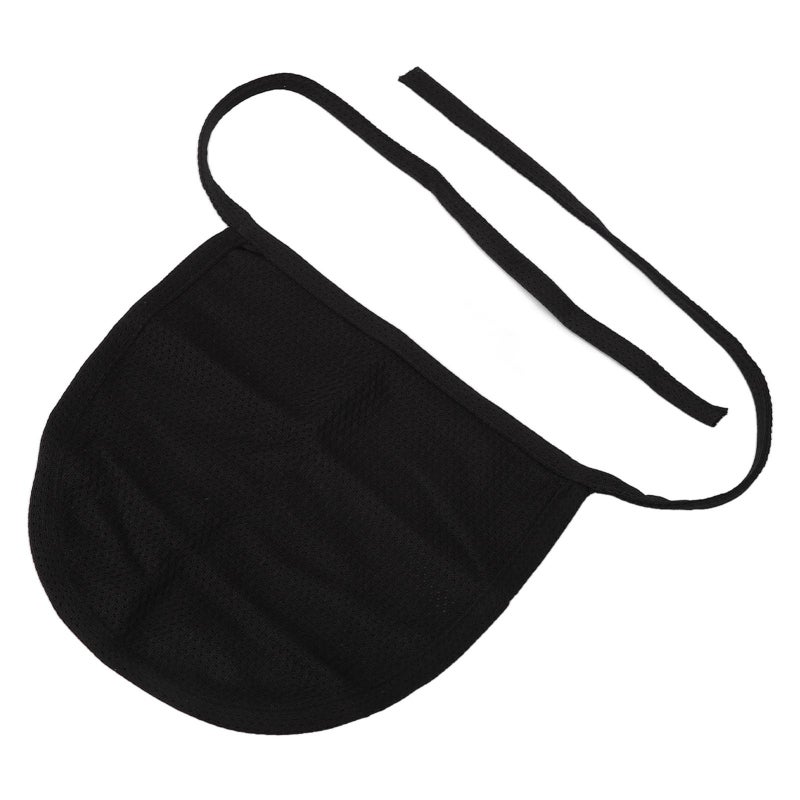 Tracheostomy Cover Breathable Cotton Neck Stoma Guard Cover Black Dust Proof Neck Cover - Image 2