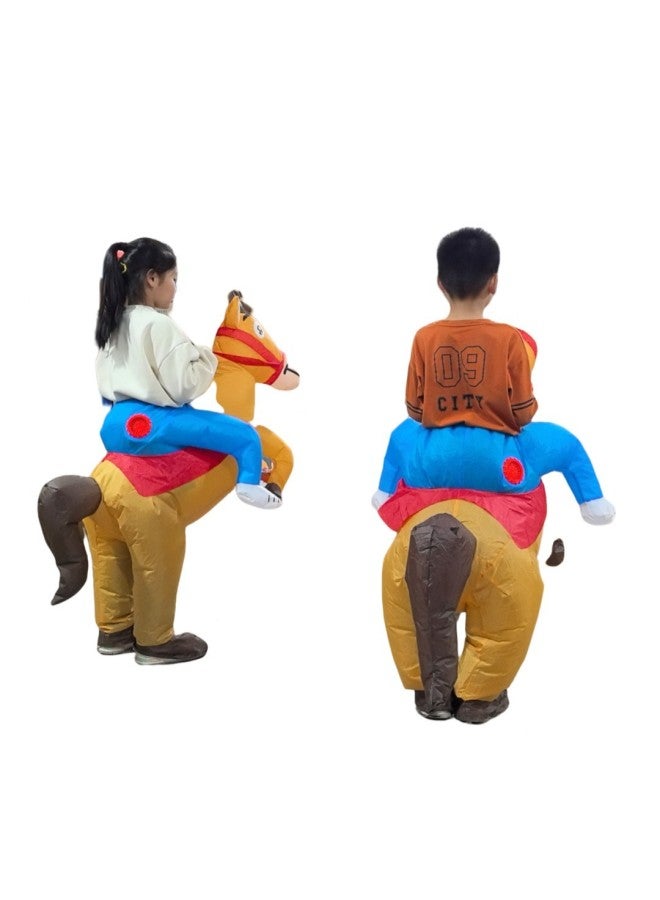 بدلة أداء حصان الجاز للهالوين بدلة لطيفة على شكل حيوان الجاز قابلة للنفخ - اللون: مراهق 120-150 سم - Image 5