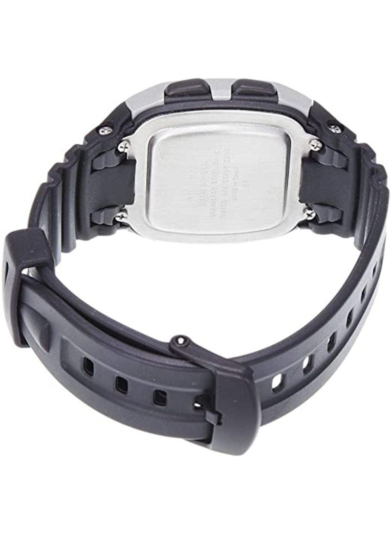 CASIO Men's Youth Water Resistant Digital Watch W-96H-1Avdf - 37 mm - Black - Image 2