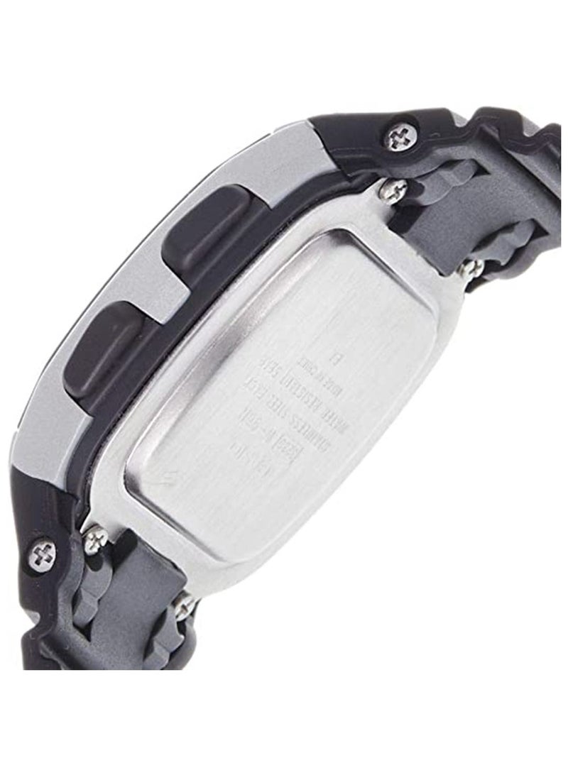CASIO Men's Youth Water Resistant Digital Watch W-96H-1Avdf - 37 mm - Black - Image 3
