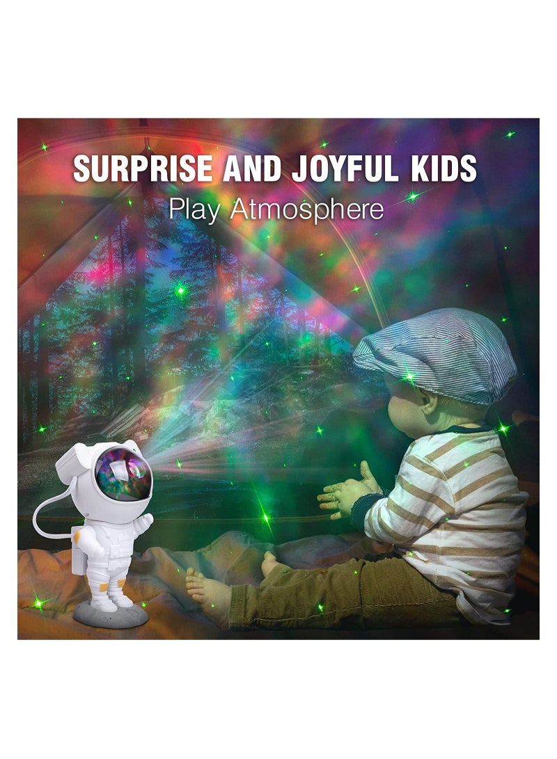 Astronaut Star Projector Night Light,with Timer,Remote Control and 360°Adjustable Design,Nebula Starry Galaxy Ceiling Projector for Baby Kids Adults Bedroom Decor - Image 4