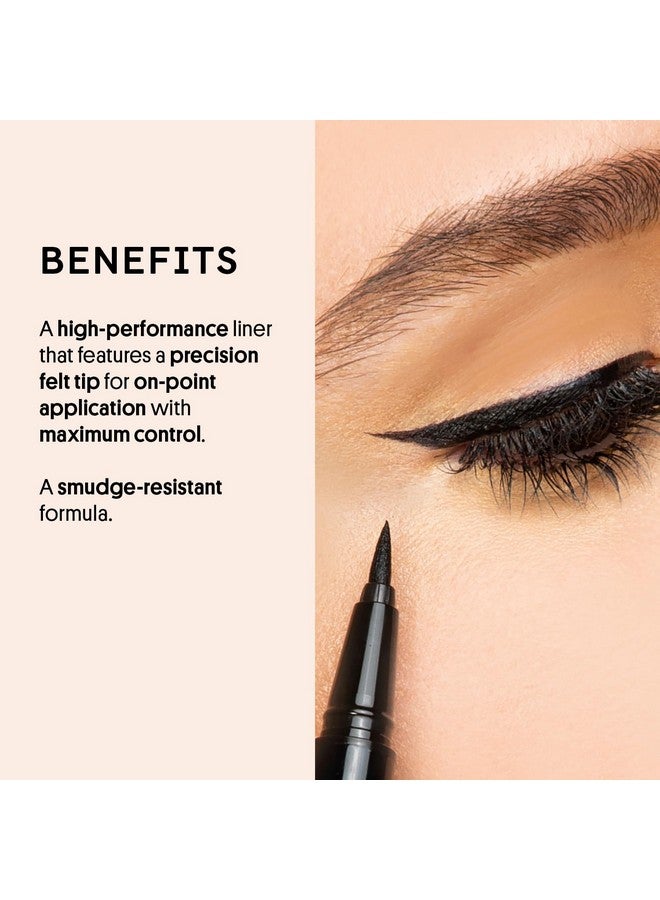 وينكي لوكس كحل سائل ميوزا من وينكي لوكس - كحل أسود يدوم طويلاً، كحل سائل أسود، 0.16 أونصة - Image 3