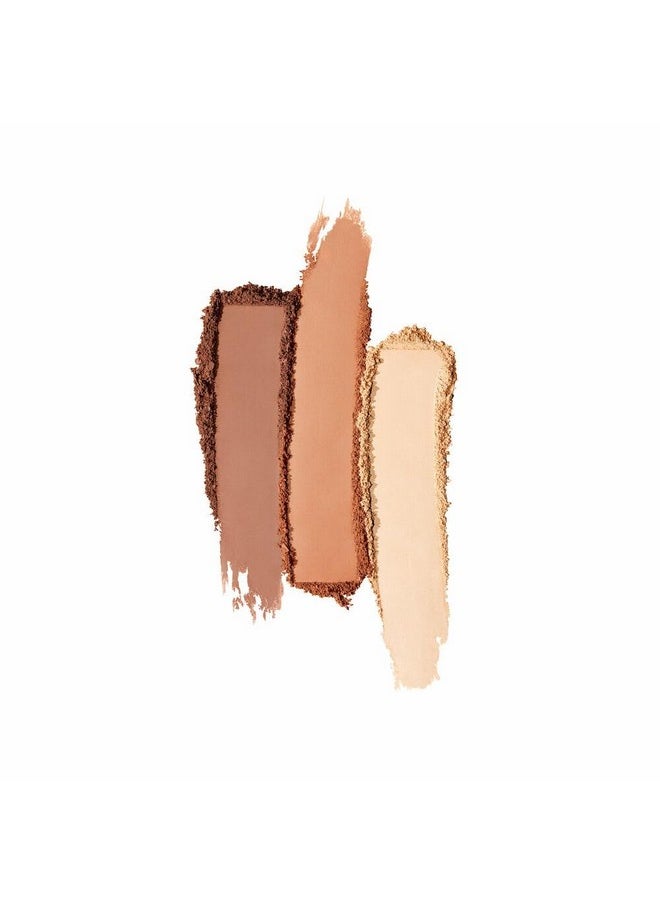 SmashBox Smashbox Step-By-Step Contour Kit | Buildable, Highlight, Shapes + Brush, 0.4 Ounce, Light/Medium  - Image 5