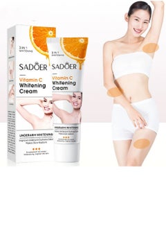 SADOER Vitamin C whitening and moisturizing cream for skin and sensitive areas