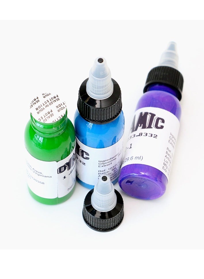 Generic - 1pc Color Tattoo Ink, Smooth Consistent 30ml Tattoo Practice Color Tattoo Pigment, Vegan Friendly Tattoo Color Perfect For Lining And Shading, (YD-3 Bright Orange) - Image 1