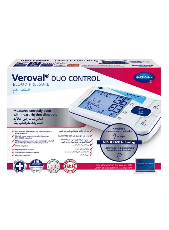 Hartmann مراقب ضغط الدم العلوي Veroval Duo Control
