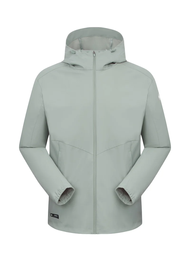 TOREAD Men's Hooded Knitted Skin Jacket - Lightweight Breathable Outdoor Essential