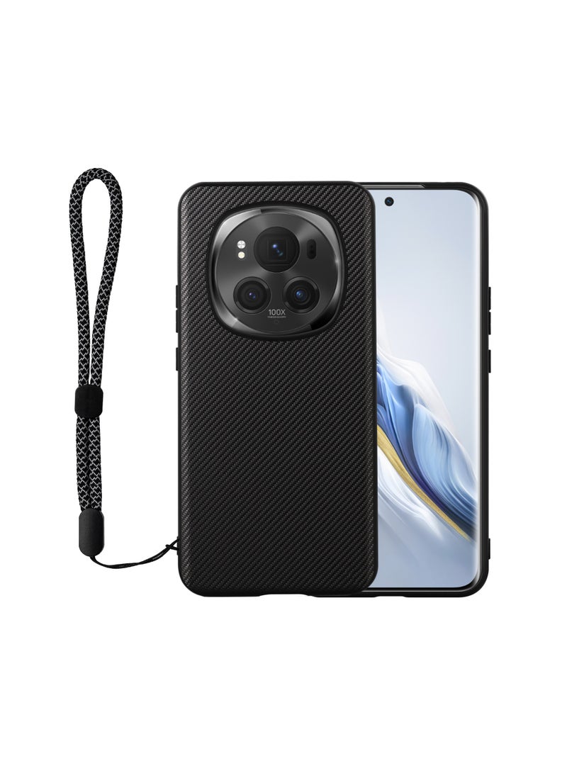 general The case is compatible with the Honor Magic 6 Pro and is compatible with the Honor Magic 6 Pro Drop Resistant Case with a drawstring - Image 1