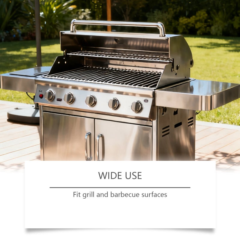 Jakehoe Barbecue Grill Cleaner Outdoor Picnic Barbecue Grill Stain Remover And Oil Stain Renewing And Brightening Cleaning Agent - Image 3