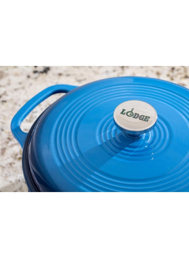 LODGE Enameled Dutch Oven 6 Qt Ec6D33  - Image 2