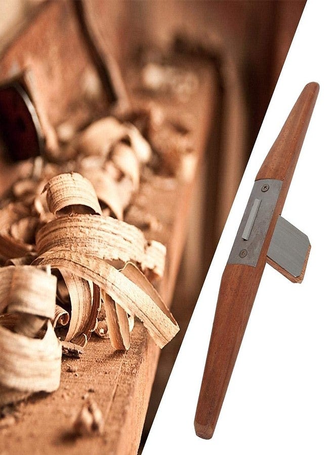 Walfront Professional Carpenter's Wood Corner Rounding Plane for Creating Smooth Round Arc Corners, Slotted Trimming Plane for Woodworking Projects - Image 3