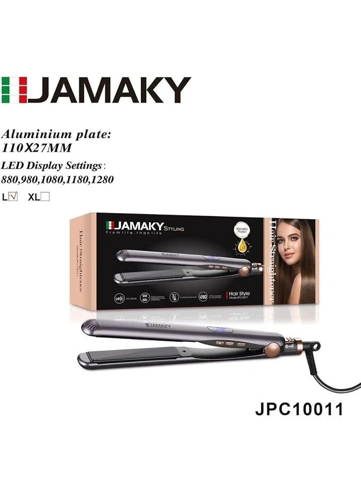 JAMAKY Jamaki Professional Italian Hair Straightener with Italian Technology - Aluminum Plate JPC10011. - Image 2