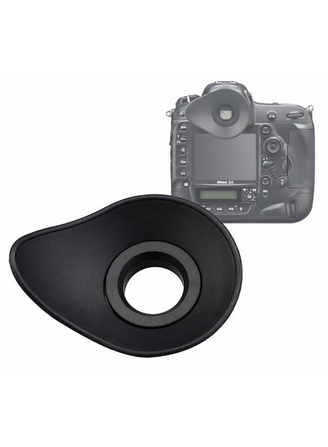 Fotasy كوب عين JJC EN-DK19 كبير، قطعة عين مطاطية ناعمة بتصميم بيضاوي مريح، عدسة عرض D850، بديل DK 19، 65*51*34 مم، متوافق مع نيكون D850 D810 D800E D800 D500 D3 D3S D3X D4 D4S D5 Df - Image 1