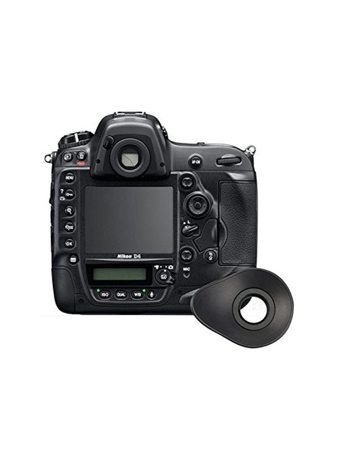 Fotasy كوب عين JJC EN-DK19 كبير، قطعة عين مطاطية ناعمة بتصميم بيضاوي مريح، عدسة عرض D850، بديل DK 19، 65*51*34 مم، متوافق مع نيكون D850 D810 D800E D800 D500 D3 D3S D3X D4 D4S D5 Df - Image 4