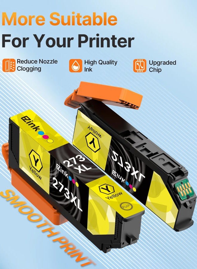 E-Z Ink (Remanufactured 273 Ink Cartridge Replacement for Epson 273xl T273XL to use with XP-520 XP-600 XP-610 XP-620 XP-800 XP-810 XP-820 (5 Pack-Black, Cyan, Magenta, Yellow, Photo Black) - Image 5