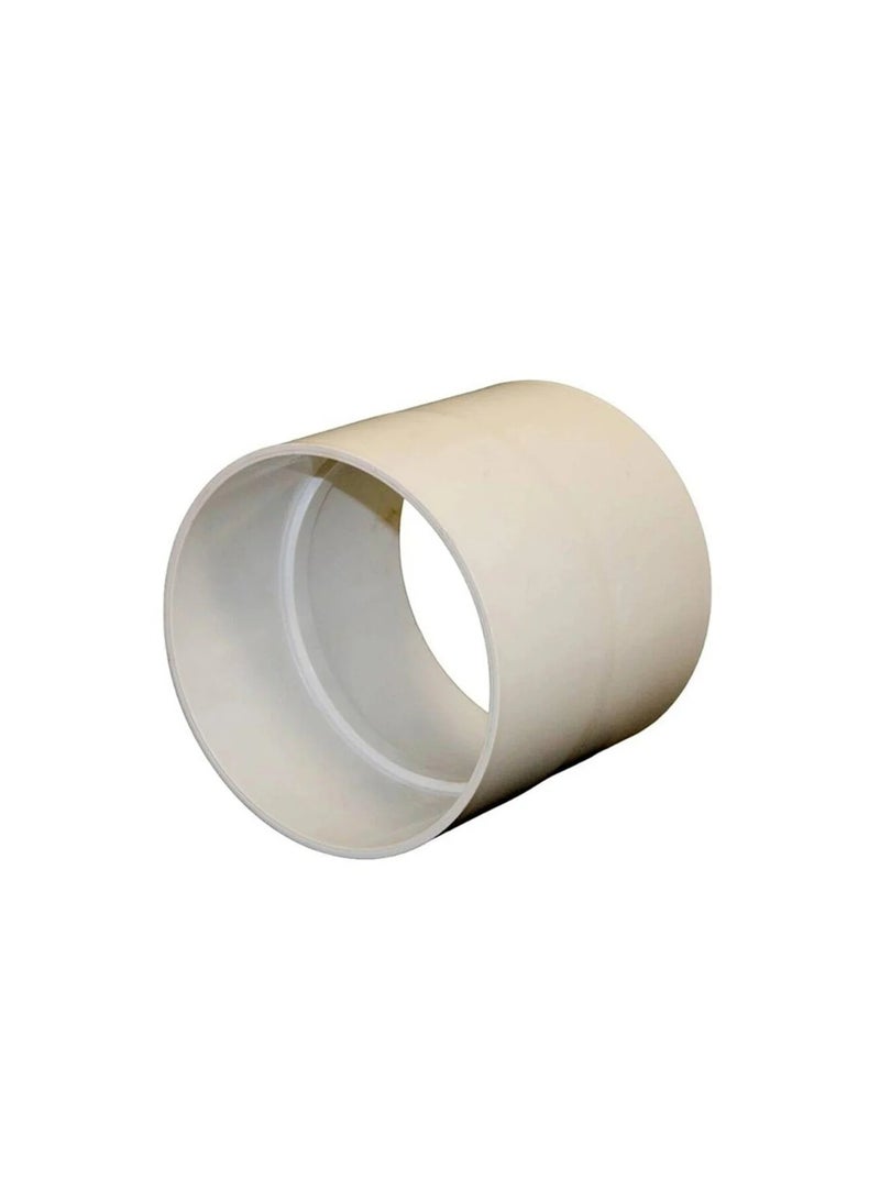 Plastic Coupling  White, Pressure 40 4 Inches - Zenit