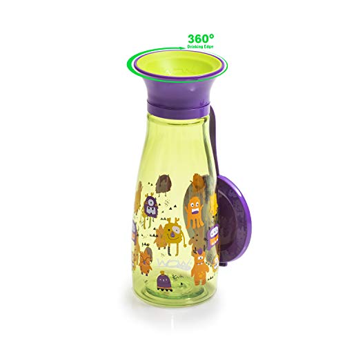 WOW GEAR WOW CUP MINI 360 Sippy Cup, 12 oz / 350 ml (Keylime Green) - Image 2