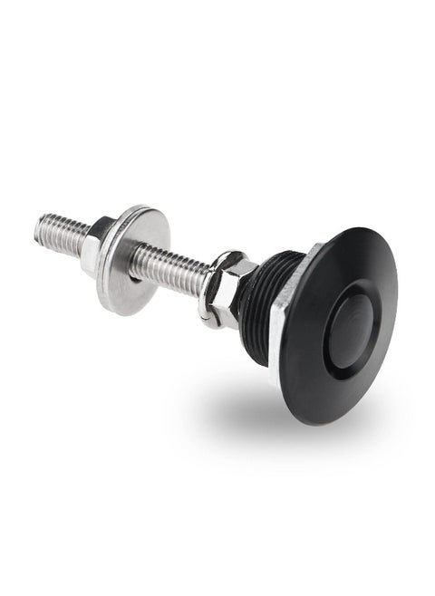 Quick Latch Hood Pins, Quick Release Lock Latch Bumper, Bumper Quick Release Latch Fastener Push Button Bonnet 1.25 inch Universal Aluminum Vehicle Quick Latch Hood Pins Locking