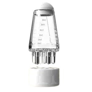Glass Measuring Cup with Lid 60ml Capacity Clear 