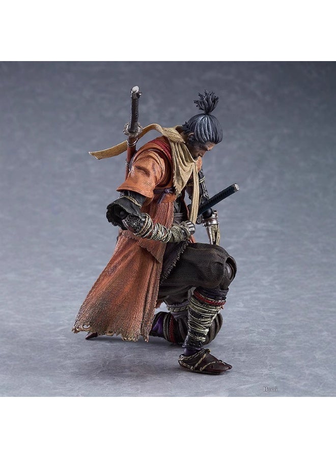 عام سيكيرو: الظلال يموت مرتين طبعة فاخرة سيكيرو المنقولة دمية نموذج الديكور سطح المكتب الديكور لعبة هدية للعائلة والأصدقاء - Image 3