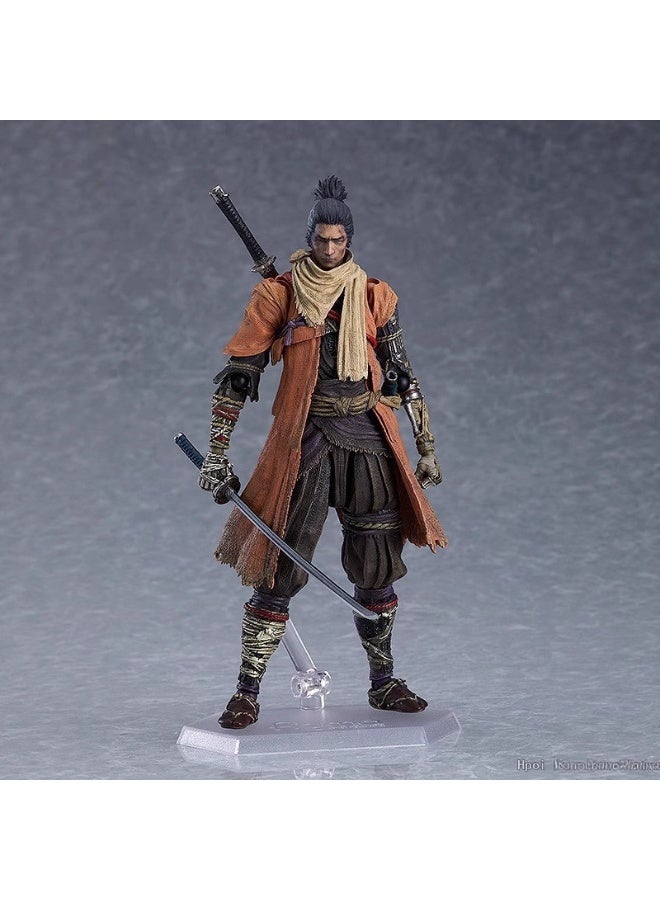 عام سيكيرو: الظلال يموت مرتين طبعة فاخرة سيكيرو المنقولة دمية نموذج الديكور سطح المكتب الديكور لعبة هدية للعائلة والأصدقاء - Image 1