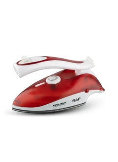 RAF Steam Electric Trekking Iron, 800W- Travel Foldable Steam and Dry Iron Light R.1259R (Red)  - Image 2