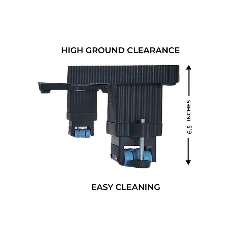 Purnima Marketing PM Good Height 65 Inches From Ground Adjustable Size 24 Wheel StandTrolleySuitable For FrontTop Load Washing MachineRefrigerator DishwasherCapacity Upto 500 Kg Washing Machine 65789 Kg High Height Stand - Image 2