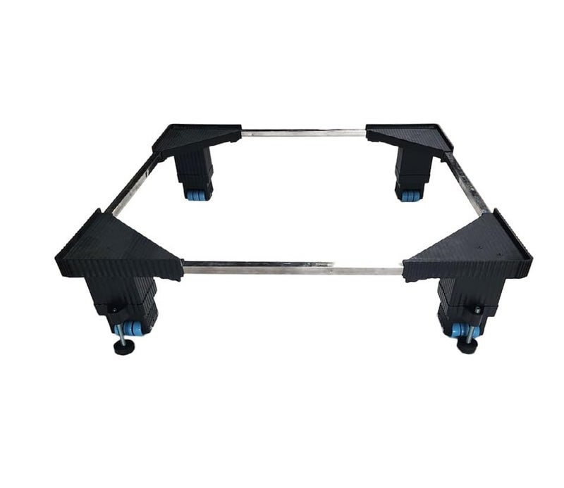 Purnima Marketing PM Good Height 65 Inches From Ground Adjustable Size 24 Wheel StandTrolleySuitable For FrontTop Load Washing MachineRefrigerator DishwasherCapacity Upto 500 Kg Washing Machine 65789 Kg High Height Stand - Image 1